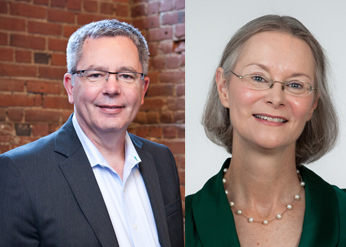 Jim Audia and Kate Stallcup