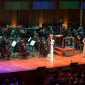 Nina Kraus and Renee Fleming with the orchestra
