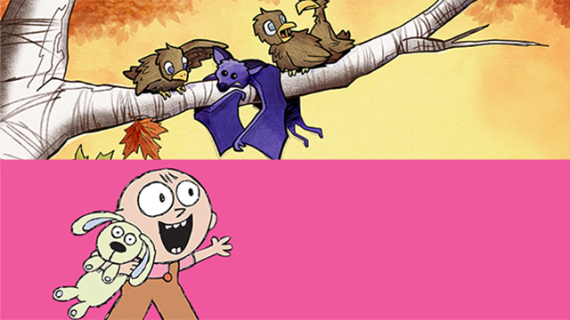 (Top): 'Stellaluna' (Bottom): 'Knuffle Bunny'