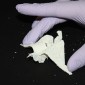 An origami crane made of bioactive tissue paper
