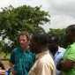 The Global Poverty Research Lab, led by Dean Karlan (left) and Chris Udry (second from left in turquoise) plan to initially focus international research efforts on Ghana and the Philippines.
