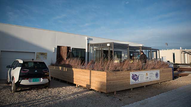 House by Northwestern's Enable is making its debut at the Department of Energy's Solar Decathlon, held this year in Denver. (Photo by Monika Wnuk)