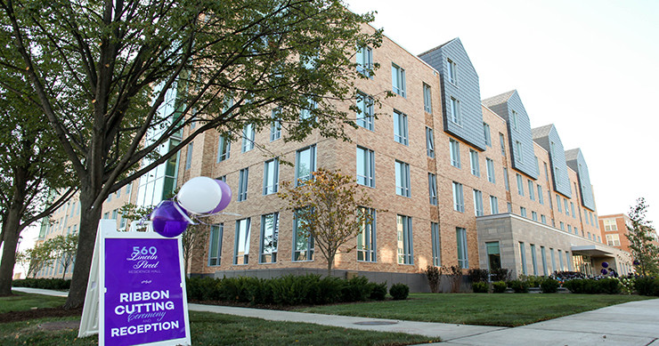 Northwestern celebrates opening of modern residence hall - Northwestern Now
