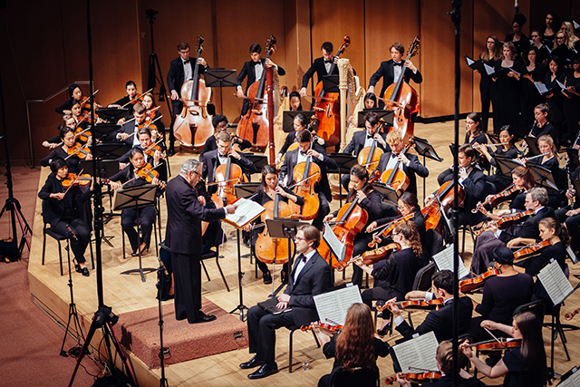 Northwestern University Symphony Orchestra conducted by Victory Yampolsky
