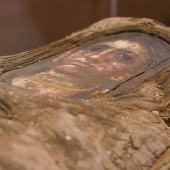 Mummy portrait from Roman Egypt