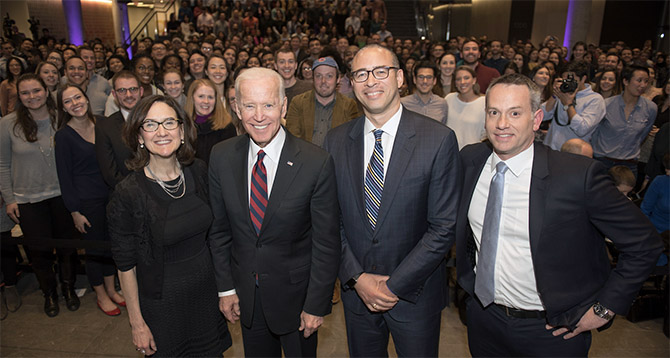 Joe Biden and group