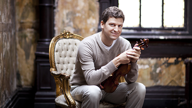 James Ehnes performs Jan. 13, 2019 in the Winter Chamber Music Festival. Photo by B. Ealovega