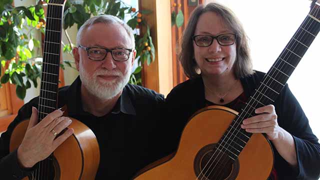 The Waller and Maxwell Guitar Duo perform in the Segovia Classical Guitar series March 1, 2019