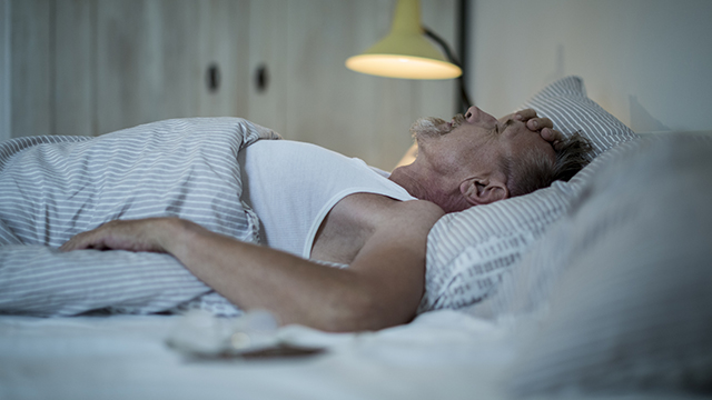 Double Whammy For Grieving Spouses With Sleep Problems
