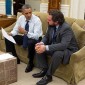Cody Keenan and President Barack Obama