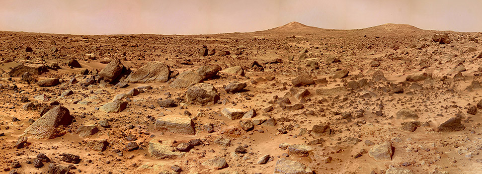 Mars surface