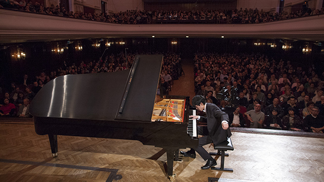 Eric Lu will make his Chicago-area debut in the Skyline Piano Artist Series April 12