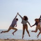 Northwestern seniors Thomas Boyer, Marielle Issa and Rachel Hughes perform 'A Verse of Threes'