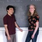 Goldwater scholars Nicholas Chen and Julia Dierksheide