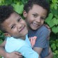image of young male twins