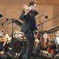 Alan Pierson conducts Bienen’s Contemporary Music Ensemble. Photo by Todd Rosenberg.