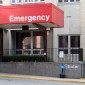 Emergency entrance to hospital