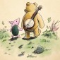 Illustration of Winnie the Pooh and Piglet