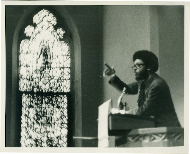 archival photo of James Cone