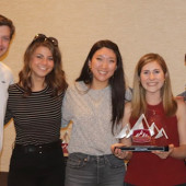 group of student winners