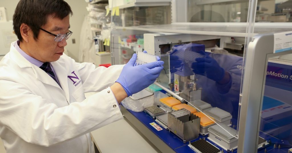 COVID19 testing now taking place in transformed Northwestern lab For