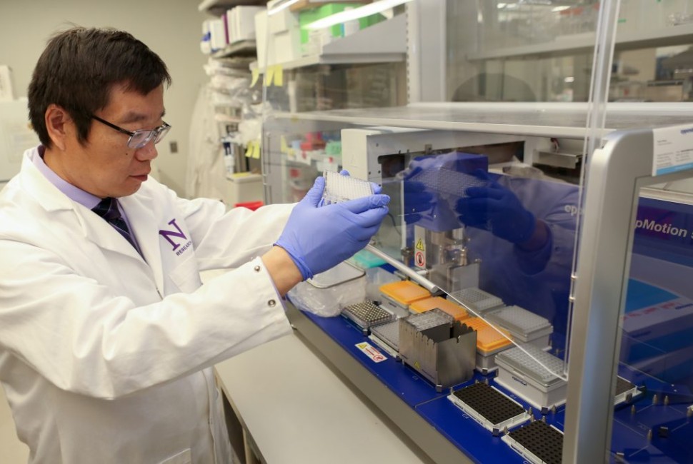 COVID19 testing now taking place in transformed Northwestern lab For