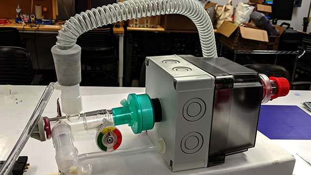 adapted ventilator