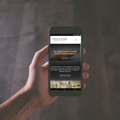 'Caravans of Gold' app viewed on a smartphone
