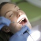 Person at the dentist