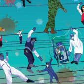 'Essential Workers During Coronavirus Pandemic' by Nguyen Tran