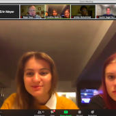 Vice presidential debate watch party