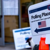 polling place signage