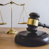 gavel and scales of justice