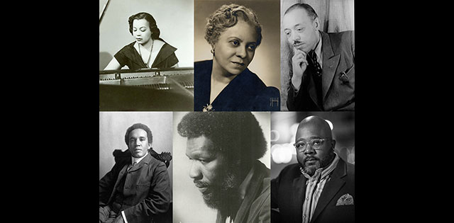Black composers in the series
