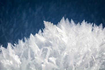 snowflake crystals