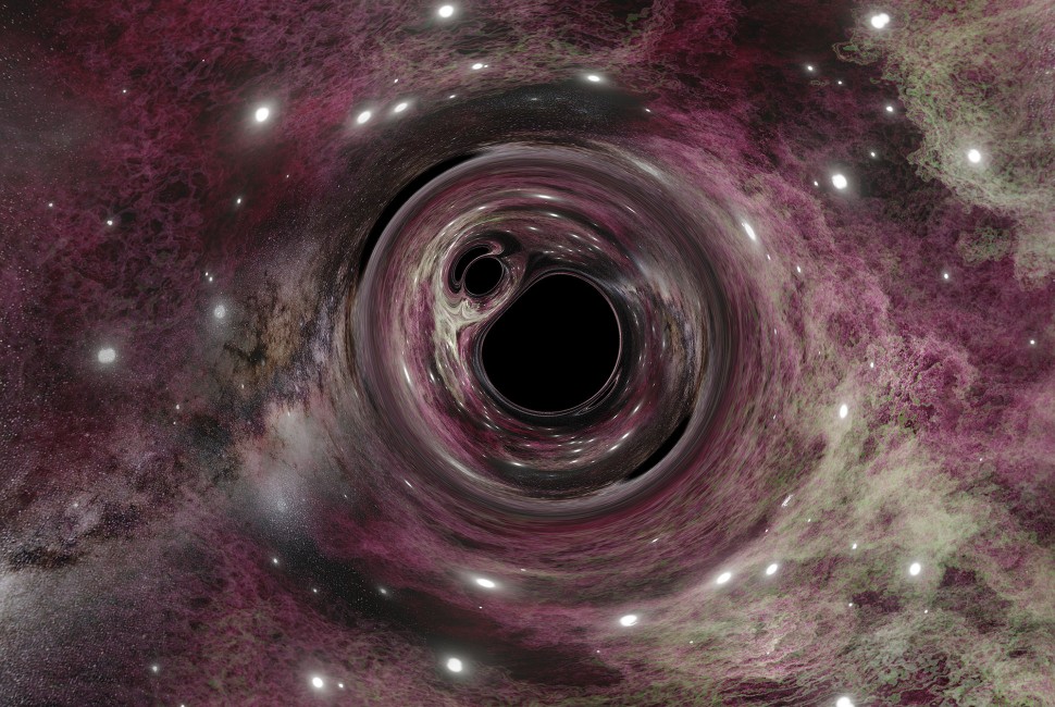 black hole nebula