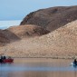 Greenland methane wax lips lake