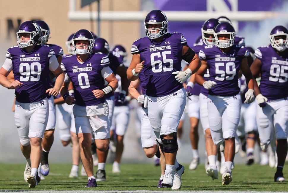 Northwestern University Football Camp 2024 Evvie Jillane