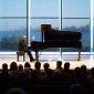 Pianist Stewart Goodyear performs during the Bienen School of Music's Skyline Piano Artist Series