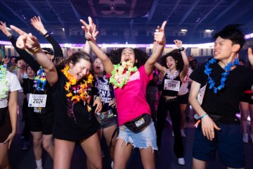 Student dances at Dance Marathon