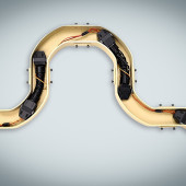 single actuator crawling robot