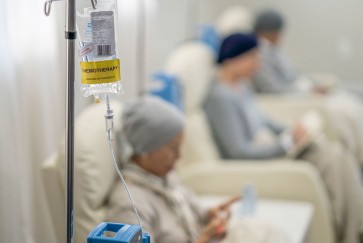 A chemotherapy patient