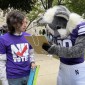 NU Votes with Willie the Wildcat