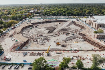 Aerial view of Ryan Field