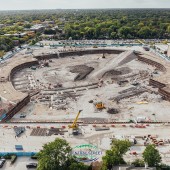 Aerial view of Ryan Field