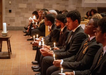 a previous MLK Commemoration candlelight vigil