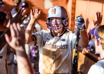 Northwestern softball Infielder Bridget Donahey