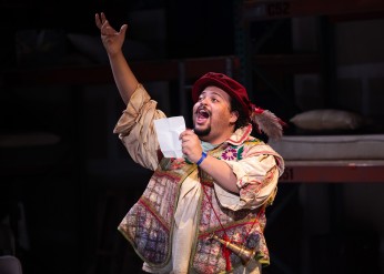 A scene from Northwestern's reimagined Man of La Mancha