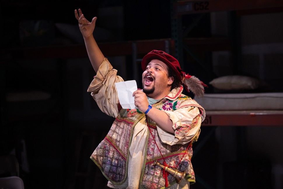 A scene from Northwestern's reimagined Man of La Mancha