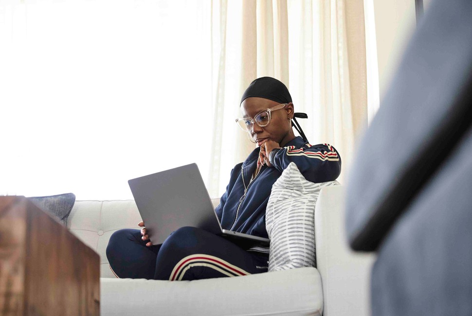 A chemotherapy patient